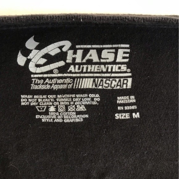 Chase Authentics Speed Diva Dale Earnhardt Jr 88 Black T Shirt Women Medium - Picture 5 of 11